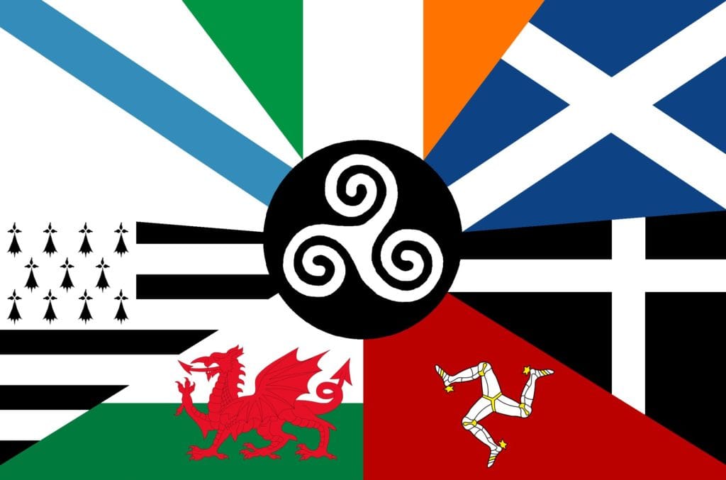 a proposed flag of the Celtic nations